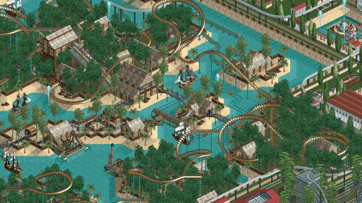 Someone Spent A Decade Building This Rollercoaster Tycoon Theme